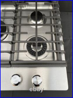 KitchenAid 30 Stainless 5 Burner Natural Gas Cooktop KCGS950ESS