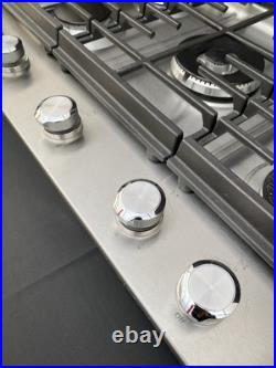KitchenAid 30 Stainless 5 Burner Natural Gas Cooktop KCGS950ESS