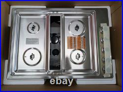 KitchenAid 30 W 4-Burner Gas with Downdraft Exhaust Vent, KCGD500GSS, OPEN BOX