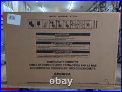 KitchenAid 30 W 4-Burner Gas with Downdraft Exhaust Vent, KCGD500GSS, OPEN BOX