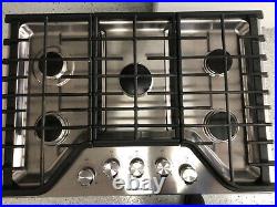 KitchenAid 30 gas cooktop, Stainless Steel, 5-burners with simmer burner