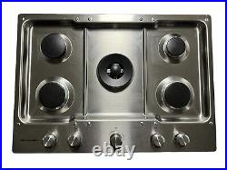 KitchenAid 30 in. Gas Cooktop Stainless Steel with5 Burners KCGS550ESS01 Pre-Owned