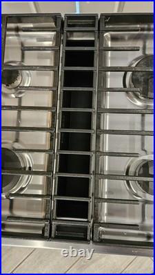 KitchenAid 30 in. Gas Downdraft Cooktop 4 Burners Stainless Steel KCGD500GSS