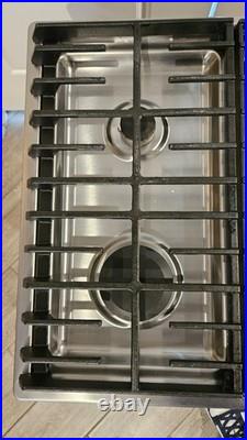 KitchenAid 30 in. Gas Downdraft Cooktop 4 Burners Stainless Steel KCGD500GSS