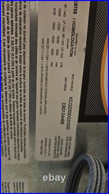 KitchenAid 30 in. Gas Downdraft Cooktop 4 Burners Stainless Steel KCGD500GSS