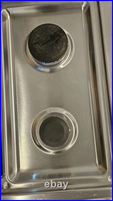 KitchenAid 30 in. Gas Downdraft Cooktop 4 Burners Stainless Steel KCGD500GSS