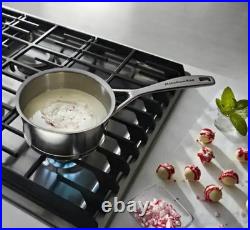 KitchenAid 30 in. Gas Downdraft Cooktop in Stainless Steel 4 Burners KCGD500GSS