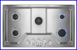 KitchenAid 36 5-Burner Gas Cooktop Stainless Steel (KCGS356ESS)