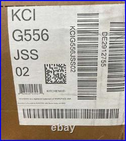 KitchenAid 36 Built-In Electric Induction Cooktop KCIG556JSS Stainless Steel