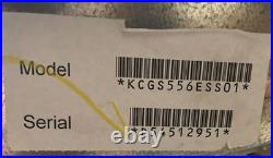 KitchenAid 36-Inch Gas Cooktop With 5 Burners KCGS556ESS01