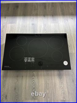 KitchenAid 36 Induction 5 Element Cooktop KCIG556JBL New Open Box Rare