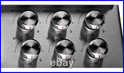 KitchenAid 36 W 5-Burner Gas Cooktop with Downdraft Exhaust Vent, KCGD506GSS, NEW