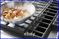 KitchenAid 36 W 5-Burner Gas Cooktop with Downdraft Exhaust Vent, KCGD506GSS, NEW