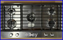 KitchenAid 36-inch 5 burners Stainless steel Gas Cooktop KCGS556ESS AS IS-NO BOX
