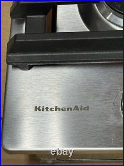 KitchenAid 36-inch 5 burners Stainless steel Gas Cooktop KCGS556ESS AS IS-NO BOX