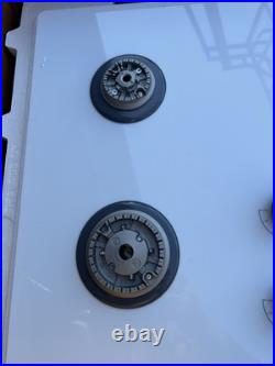 KitchenAid Gas Cooktop Schott Ceran Glass White 30 KGCC506RWW07