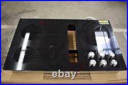 KitchenAid KCED606GBL 36 Black 5 Element Downdraft Electric Cooktop #131972 KitchenAid KCED606GBL 36 Black 5 Element Downdraft Electric Cooktop #131972