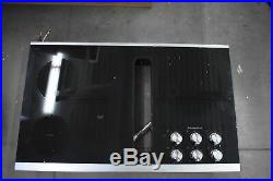 KitchenAid KCED606GSS 36 Black Downdraft Electric Cooktop NOB #49335 HRT
