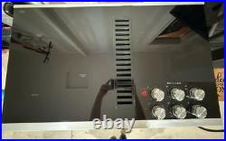 KitchenAid KCED606GSS 36 Ceramic-Glass 5 Element Electric Downdraft Cooktop