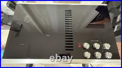 KitchenAid KCED606GSS 36 Ceramic-Glass 5 Element Electric Downdraft Cooktop