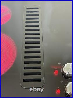 KitchenAid KCED606GSS 36 Ceramic-Glass 5 Element Electric Downdraft Cooktop