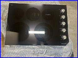 KitchenAid KCES550HBL 30'' 5-Elements Electric Cooktop Black