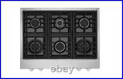 KitchenAid KCGC506JSS 36 Gas Rangetop 6 Burners WARRANTY