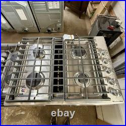 KitchenAid KCGD500GSS Gas Downdraft Cooktop with 4 Burners