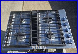 KitchenAid KCGD500GSS00 30 Gas Downdraft Cooktop Stainless Steel 4-Burner