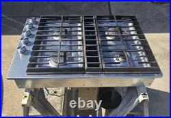 KitchenAid KCGD500GSS00 30 Gas Downdraft Cooktop Stainless Steel 4-Burner