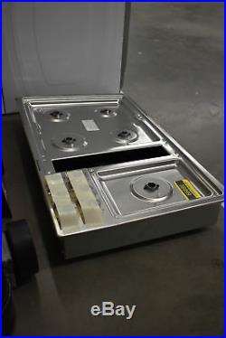 KitchenAid KCGD506GSS 36 Stainless Downdraft Gas Cooktop NOB #38899 HRT
