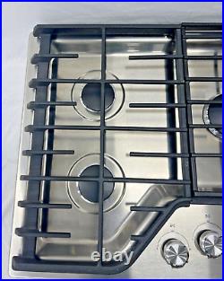 KitchenAid KCGS356ESS 36 Built-In Gas Cooktop with 5 Burners Stainless Steel