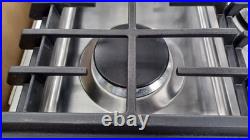 KitchenAid KCGS550ESS06 30 5-Burner Gas Cooktop Stainless Steel Excellent