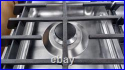 KitchenAid KCGS550ESS06 30 5-Burner Gas Cooktop Stainless Steel Excellent