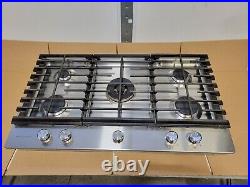 KitchenAid KCGS556ESS 36'' 5-Burner Gas Cooktop