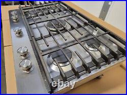 KitchenAid KCGS556ESS 36'' 5-Burner Gas Cooktop