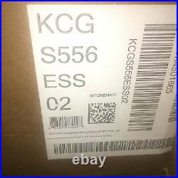 KitchenAid KCGS556ESS 36 Stainless Gas/Propane 5 Burner Cooktop NOB