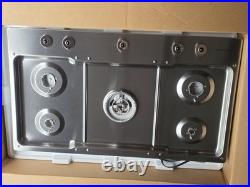 KitchenAid KCGS556ESS02 5-Burner Built-In Gas Cooktop Stainless Steel
