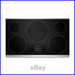 KitchenAid KECC667BSS 36 Electric Cooktop Touch-Activated Controls (Stainless)