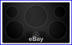 KitchenAid KECC667BSS 36 Electric Cooktop Touch-Activated Controls (Stainless)