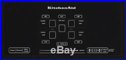 KitchenAid KICU569XBL. 36 5 Element Black Induction Cooktop Brand New