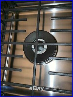 Kitchenaid 36 Stainless Steel 5-Burner Gas Cooktop with Griddle
