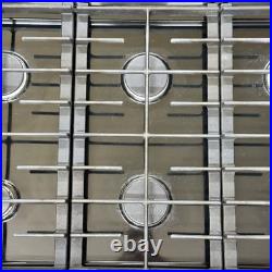 Kitchenaid Architect Series 36 Pro 6 Burner Gas Stainless Steel Cooktop