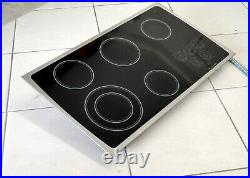 Kitchenaid Kecc568mss00 36 Electric Touch Control Cooktop Black/stainless Trim