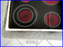 Kitchenaid Kecc568mss00 36 Electric Touch Control Cooktop Black/stainless Trim