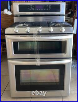 Kitchenaid double oven Gas/electric(double Fuel) Stove. Five Burners. Local Pickup