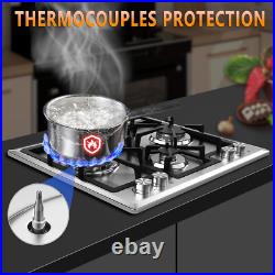 Koxking Bulit-in Gas Cooktop Propane Stove Top 4 Burner Dual fuel NG/LPG 24 in Koxking Bulit-in Gas Cooktop Propane Stove Top 4 Burner Dual fuel NG/LPG 24 in