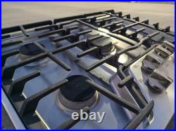 LG 30 Gas 5-Burner Stainless Steel Cooktop with 17000 BTU SuperBoilT LCG3011ST