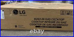 LG 36-in 5 Burners Stainless Steel Gas Cooktop, NEW