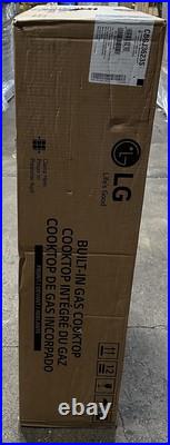 LG 36-in 5 Burners Stainless Steel Gas Cooktop, NEW